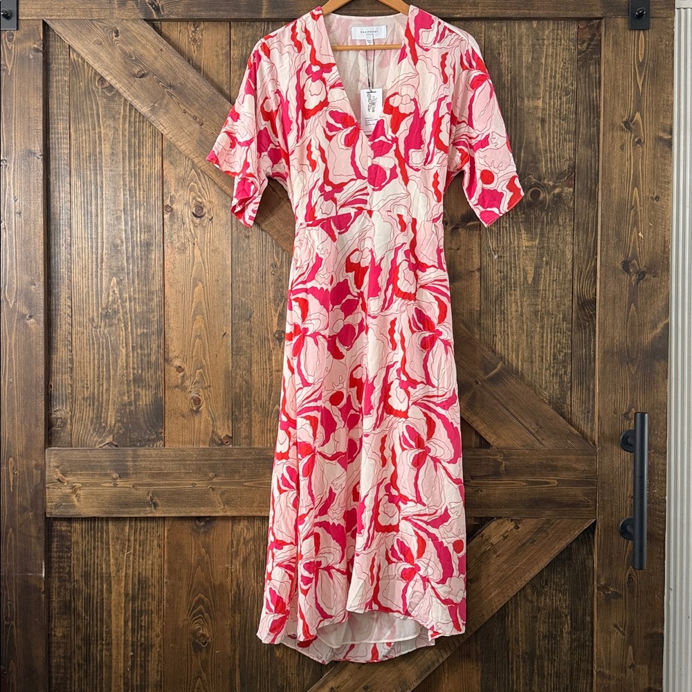EQUIPMENT Rosita Silk Midi Dress - Picture 4 of 10